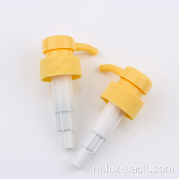 Uitschakels witte cosmetische verpakkingen aangepaste lotionpomp voor moisturizer lotion verstuiver containers